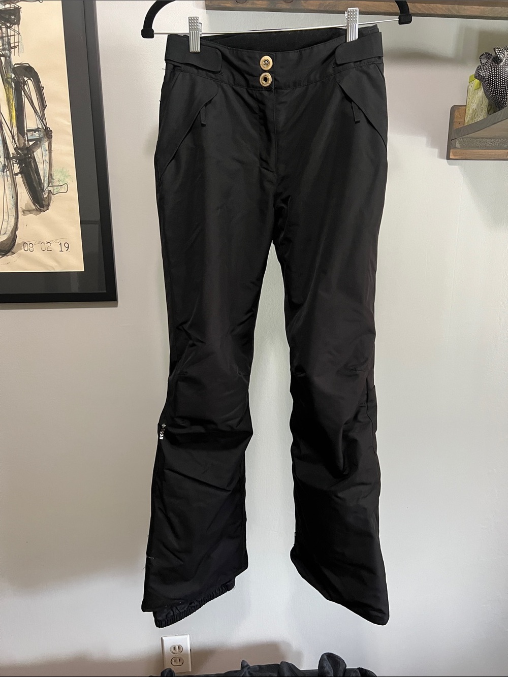 Black women’s Snow/Ski Pants - Rossignol
